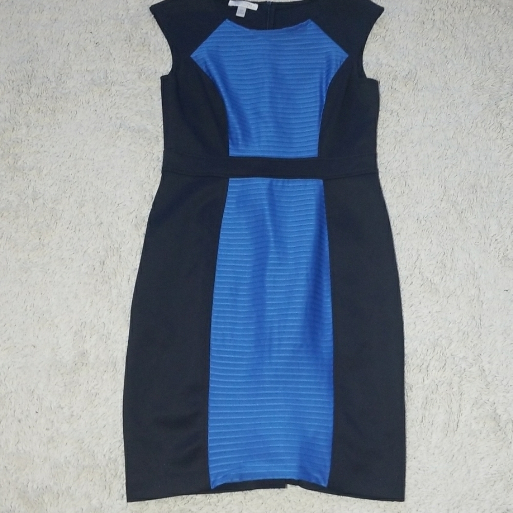 NWOT London Times form fitting panel dress sz 10P